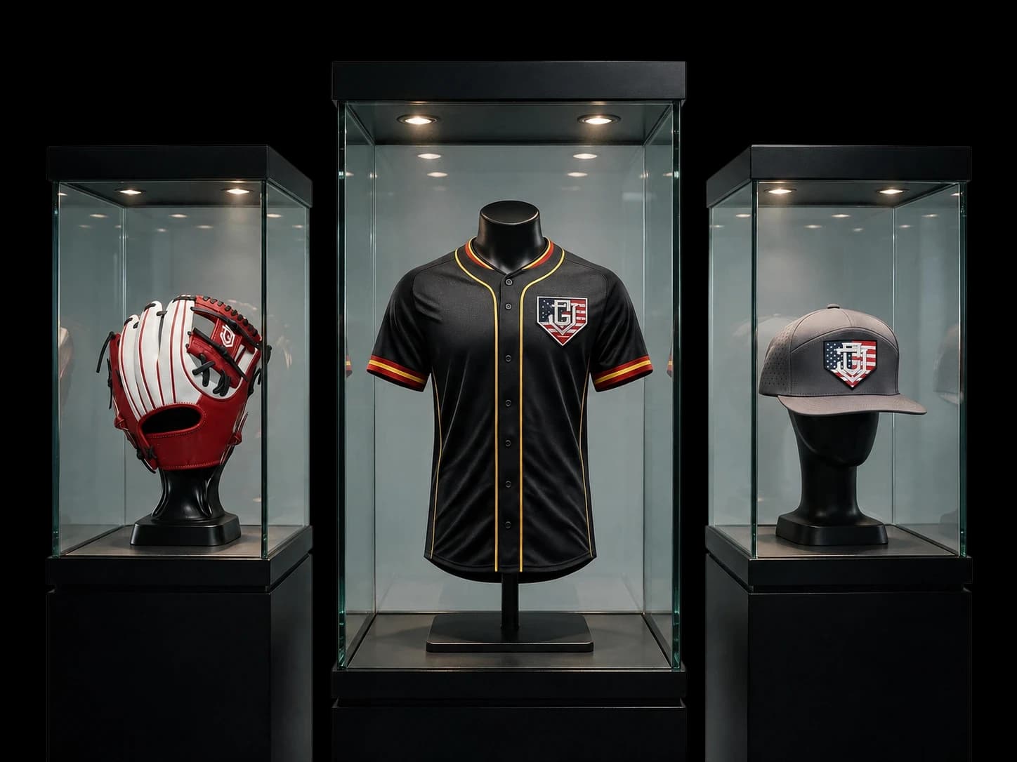 Showcase display cases